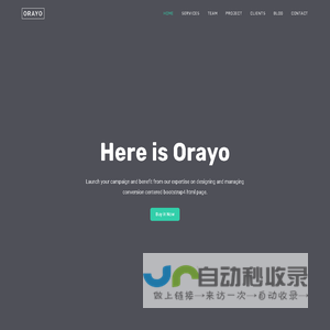 Orayo - Website Templates