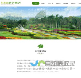 海南园林|海南苗木|海口权恒发园林花木有限公司(网站首页)